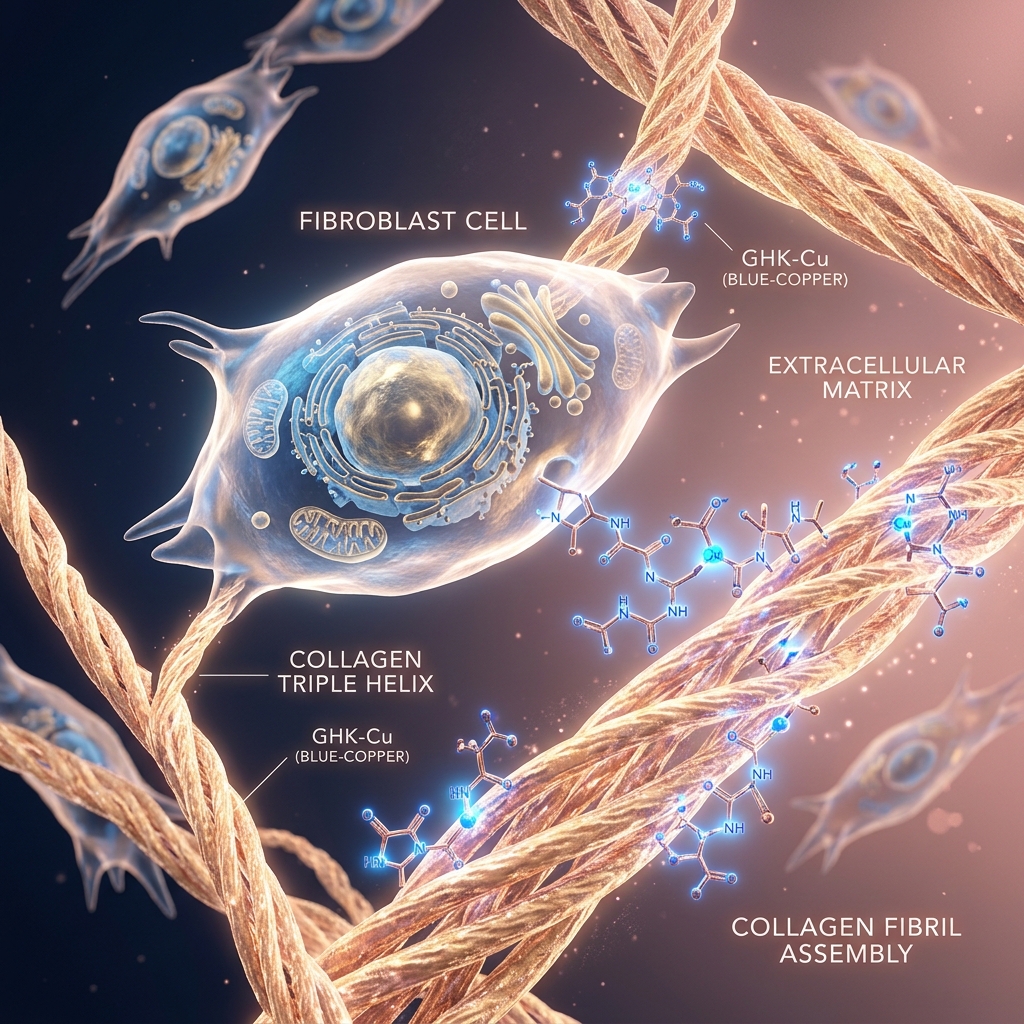 GHK-Cu Collagen Synthesis at the Cellular Level